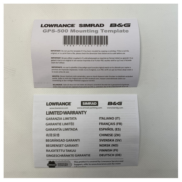 Антена Navico Simrad GPS-500 BB з розщепленим кабелем - 000-13614-001