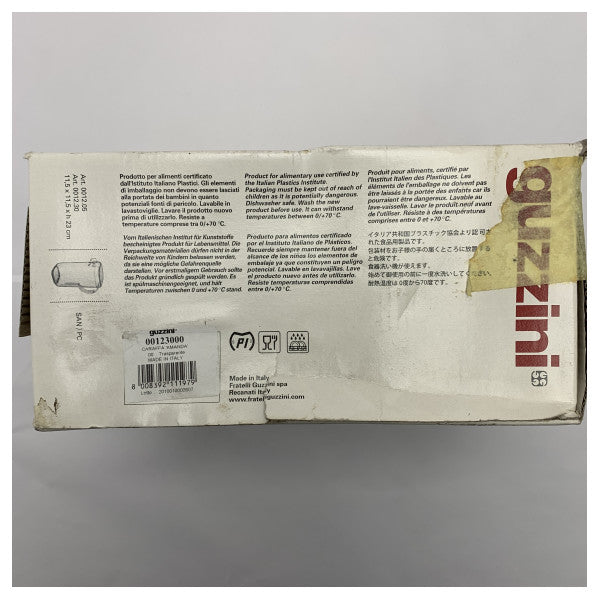 グッツィーニ 00123000 水差し クリアデザイン アンブロジオ・ポッツィ