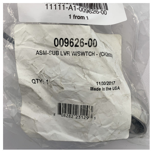 Punho de substituição Teleflex para acelerador CH2800 - 009626-00 - CH2800