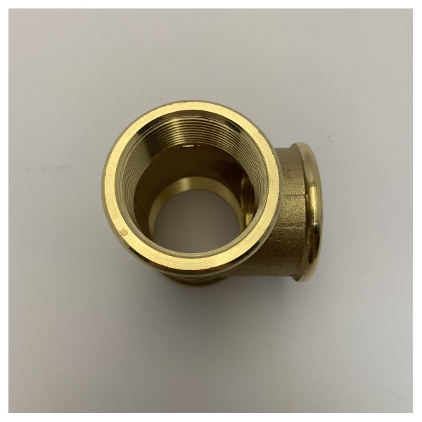 Raccordo a T in ottone Groco da 1,5 pollici - 0130H