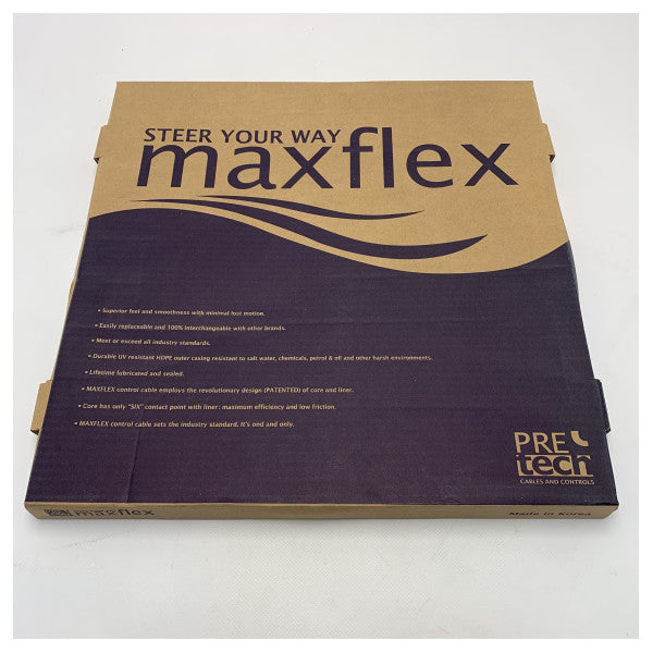 Maxflex C8 13ft 4m マニュアル船外機ステアリングケーブル ブラック - 01709-13