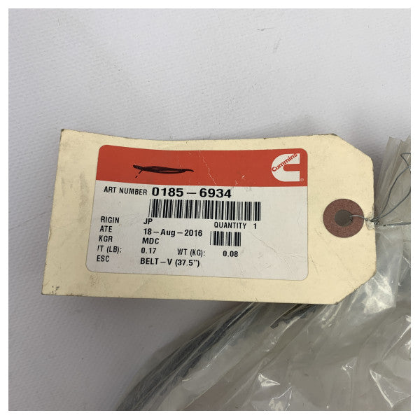 Cummins Onan generator | kilerem 37,5 tommer - 0185-6934