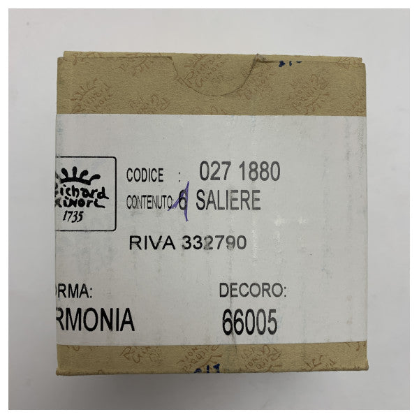 リヴァ|リチャード・ジノリ 027 1880 ソルト・シェーカー