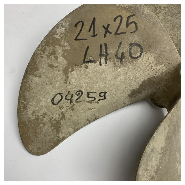 Eliche Radice 4-blade 21 x 25 LH propeller diameter 40 mm