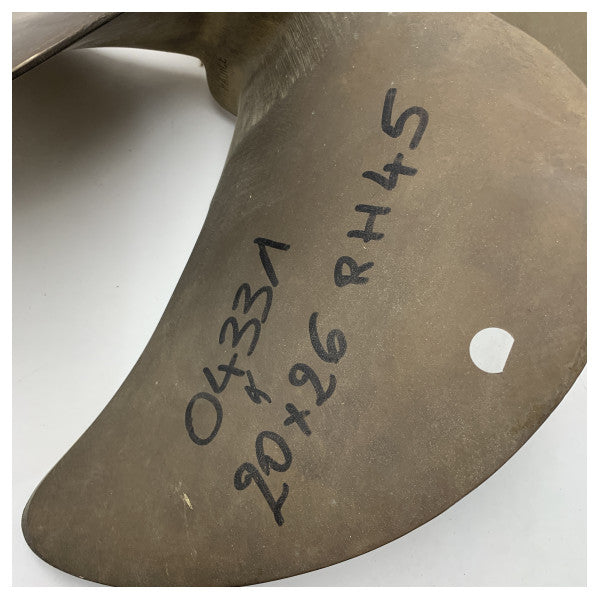 Eliche Radice 4-blade 20 x 26 RH propeller diameter 45 mm