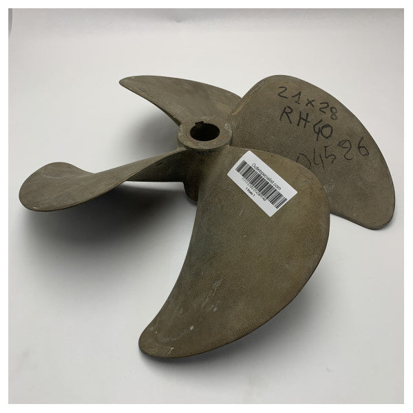 Eliche Radice 4-kraka 21 x 28 RH propeler promjera 40 mm