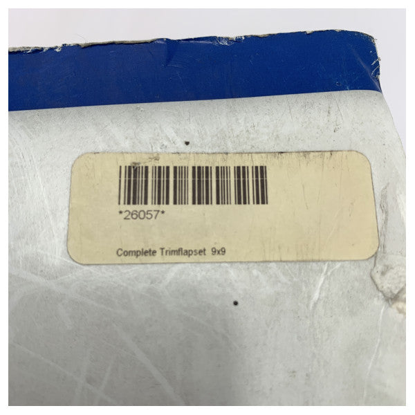 LectroTab Kaf9x9 Stainless Steel Electric Trim Tab Kit 12v