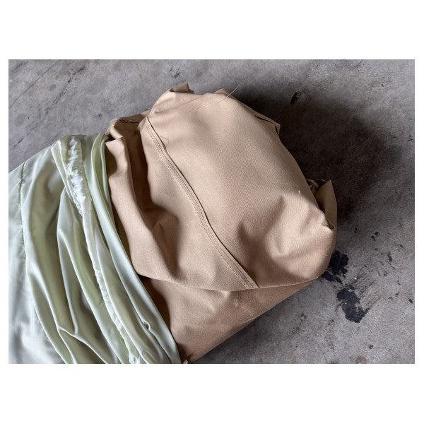 Чохол для човнової консолі Sessa Marine Key Largo 28 - міцний атмосферостійкий бежевий захисний чохол