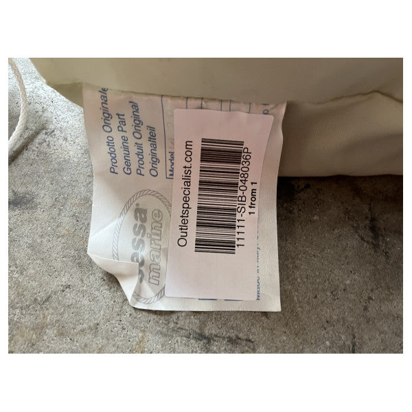 Чохол для човнової консолі Sessa Marine Key Largo 28 - міцний атмосферостійкий бежевий захисний чохол