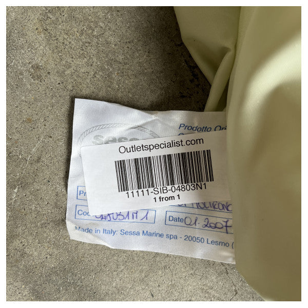 Sessa Marine capote en daim beige - 04803N1