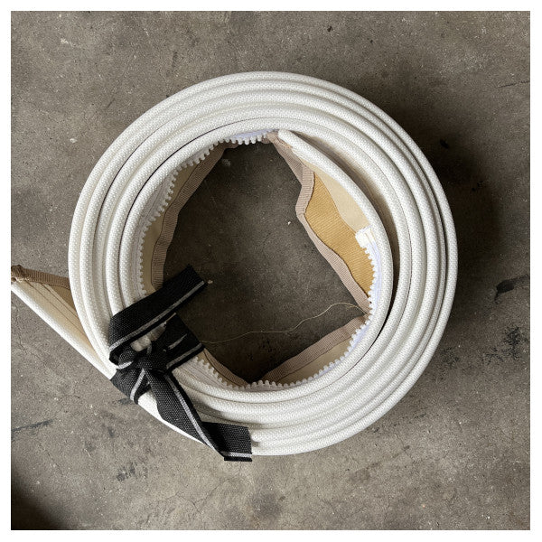 Sessa Marine бежов прозрачен сенник за затваряне на кърмата на кокпита с монтажен комплект - 048088L1