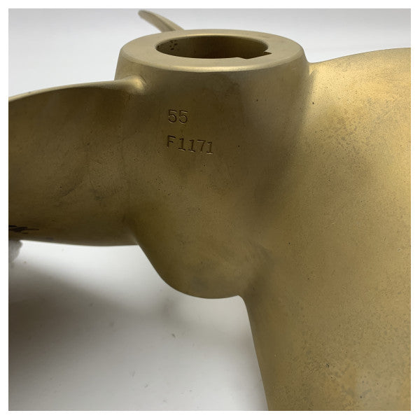 Франция Helices D23xP25 инча RH45 630 бронз 3-лопат морско витло за трайни и ефективни лодка производителност