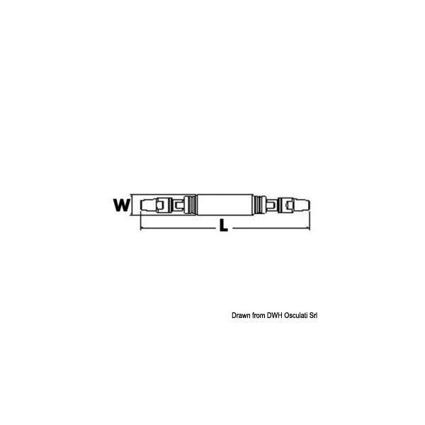 Marine 8mm High-Quality Insulator for Electrical Connections - Durable UV and Saltwater Resistant