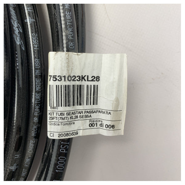 Kit de manguera de dirección del motor de la parte externa de Saster - FT23 -MT7