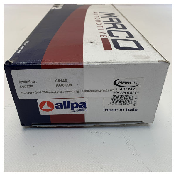 Marco TT2-M διπλό σετ πνευματικής κόρνας 24V - 134 040 13