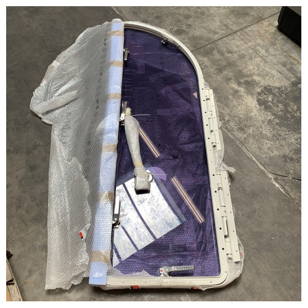 Nemo Aluminium White Coated Opening Flybridge Hatch