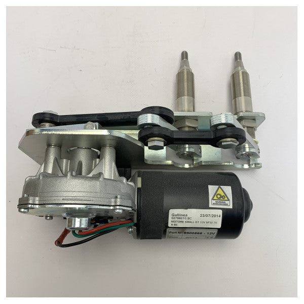 ガリニアウィンドスクリーンワイパーモーターSP32 75 A-SC - 12V 02766010.C - 9900566