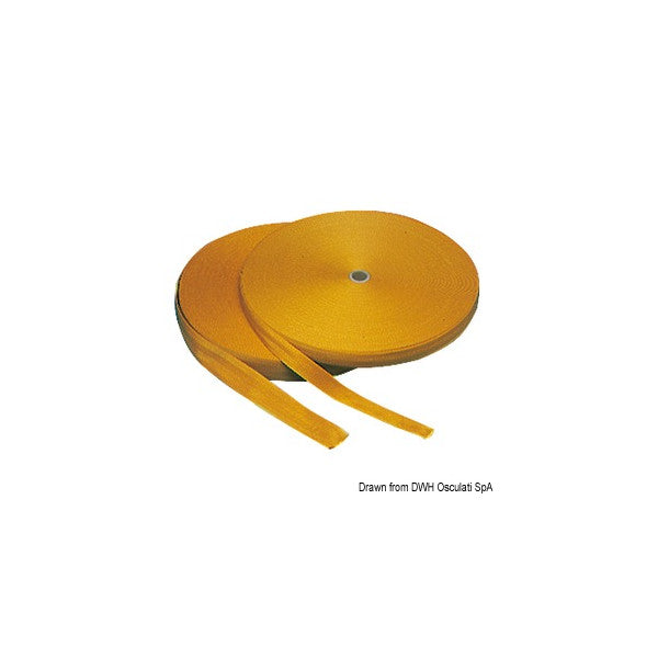 سوار نايلون ذهبي عالي الجودة من النايلون مقاس 45 مم - سوار متين مقاوم للماء من الدرجة البحرية للقوارب والاستخدام الخارجي