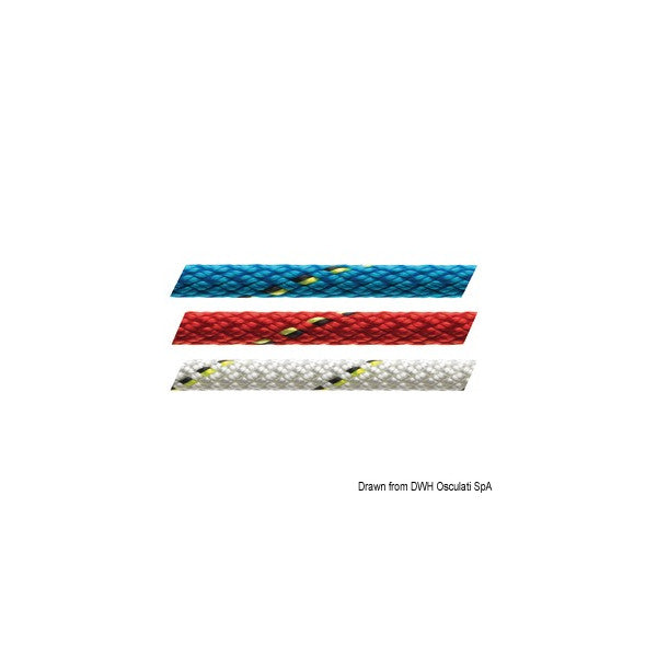 Marlow D2 Competition 78 Braid Polyester Rope - Durable Marine Sailing Line 10mm