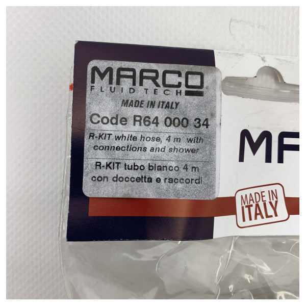 Marco R64 000 34 kit de duche exterior com mangueira e chuveiro