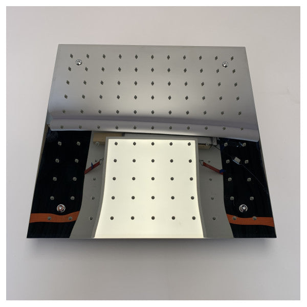 Душова лійка для вбудовуваного душу Sqaure хром 430 x 430 x 110 мм - 066290 - 066290