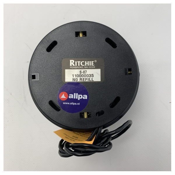 Рідинний компас Ritchie S-87 чорний з підсвічуванням 12/24V