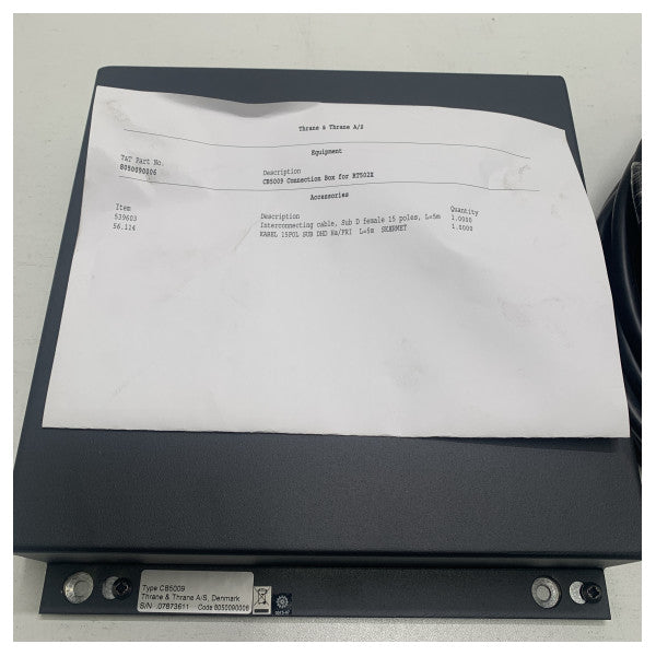 Cobham Sailor VHF Telsiz Bağlantı Kutusu CB5009 - 8050090006