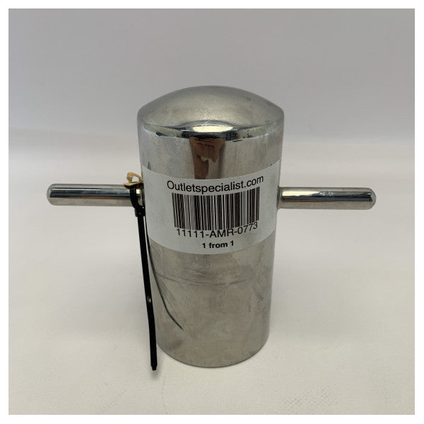 Rustfrit stål 304 75 mm svejsepullert - 0773