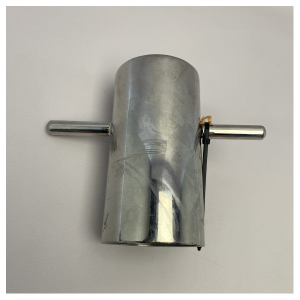 Rustfrit stål 304 75 mm svejsepullert - 0773