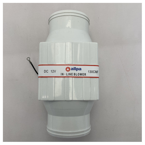 Allpa Motor Room Ventilator White 12V | 207 m3/h - 078250