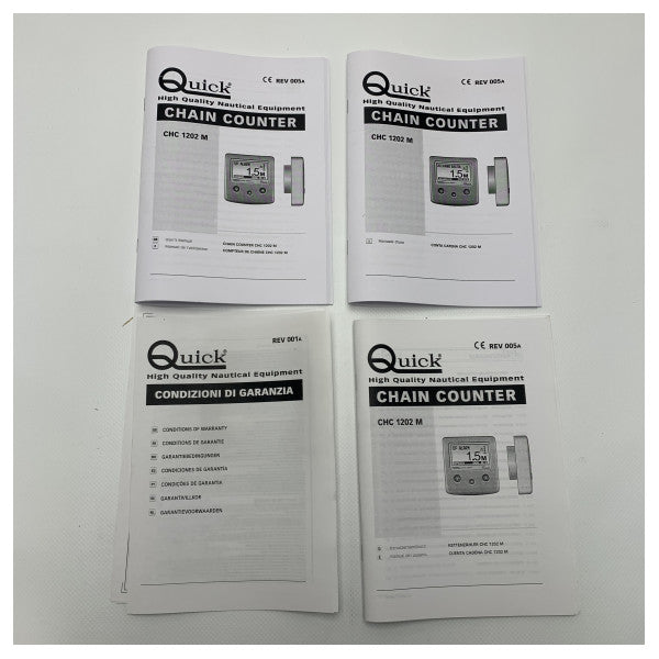 Control rápido de frases CHC1202M con contador de cadena 12/24V