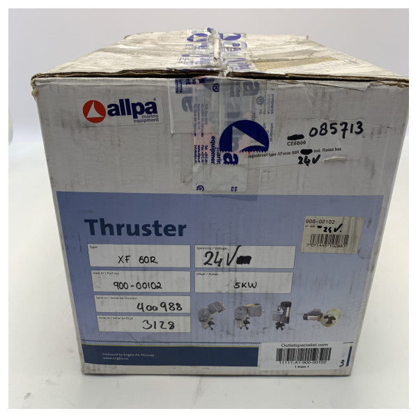 ENGBO XFORCE XF60 60 KGF BOWTHRESTER inkludert relais 24V - 900-00102