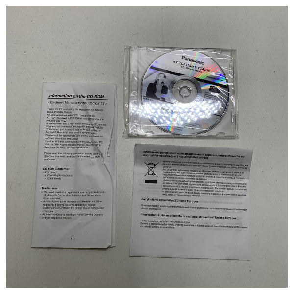 Telefon Wireless Mobile Panasonic - KX -TCA155CE