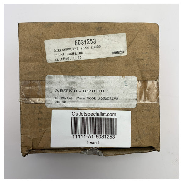 Mozzo di serraggio Aquadrive 25 mm per Aquadrive 20000 - 6031253