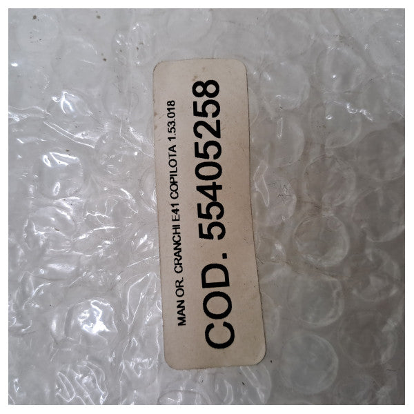 Garde-corps en acier inoxydable recouvert de cuir 30 cm