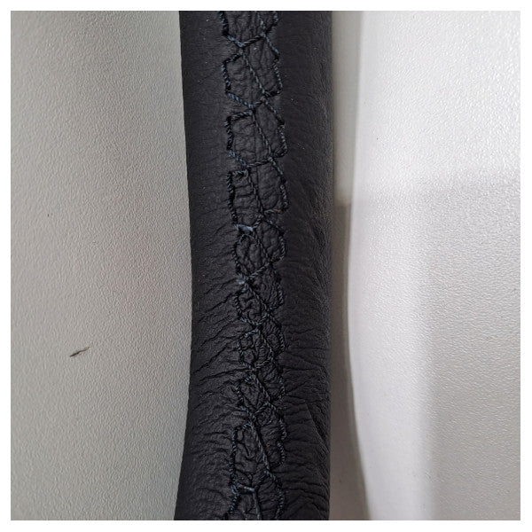 Garde-corps en acier inoxydable recouvert de cuir 30 cm