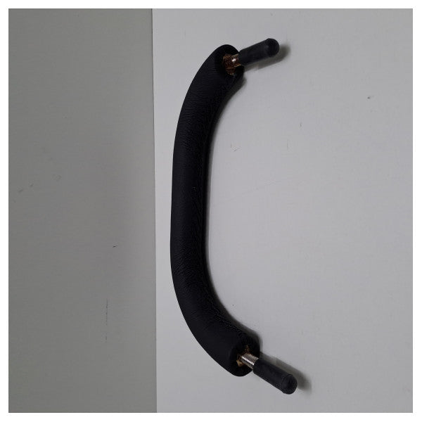 Garde-corps en acier inoxydable recouvert de cuir 30 cm