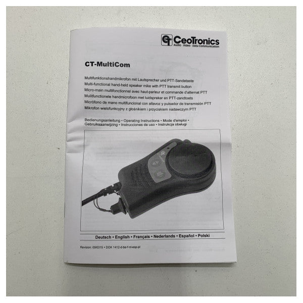 CeoTronics CT-MultiCom Microfono per altoparlanti - MTP850S