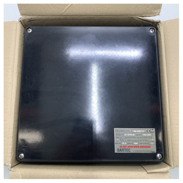 Κουτί διακλάδωσης Bartec GB σειρά IP66 20 ακροδεκτών ATEX 250 x 250 x 120 mm