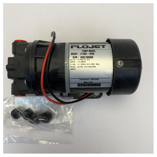 Pompe à liquide auto-amorçante Flojet 12V 6L/m 45 PSI - 02100835A
