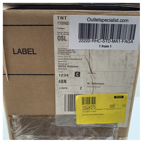 طقم هيكل شاشة العرض Hatteland مقاس 24 بوصة - STD-MA1-FAGA