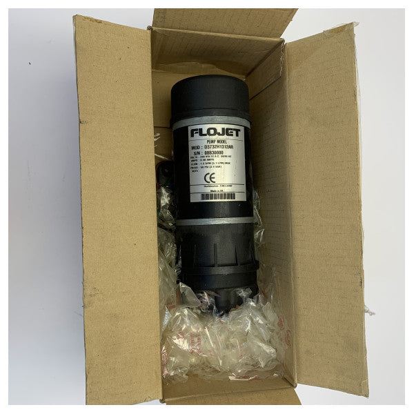 Flojet selvprimende pumpe Duplex II 5.3L/m - 50 psi - 230V - D3732H1312AR
