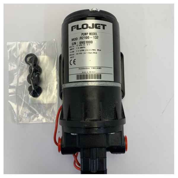 Помпа за прясна вода Flojet с диафрагма 12V 8.3L/m 60 PSI - R2100132A