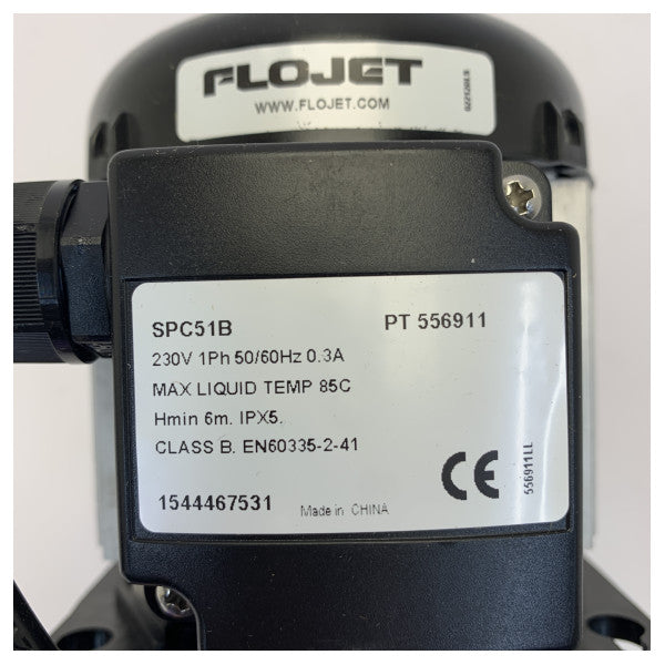 Flojet SPC51 Series Semi-Submersible Column Pump 16.1L/m 230V