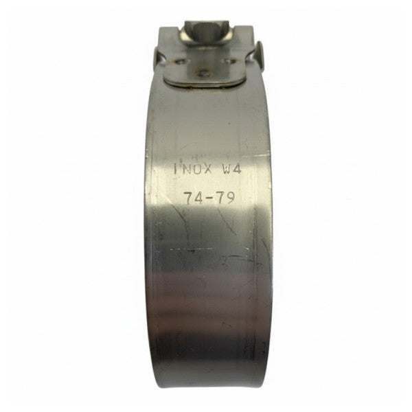 Abrazadera de manguera de acero inoxidable W4 de alta resistencia 74-79mm - SX79W4