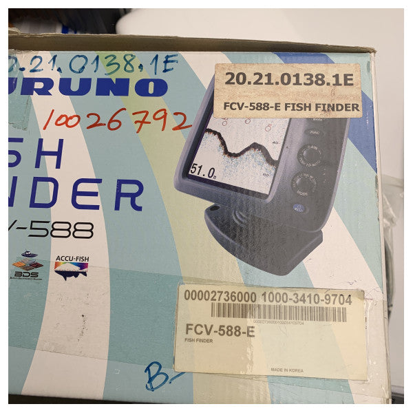 Furuno FCV-588 8,4-tommers fiskefinder i farver med RezBoost
