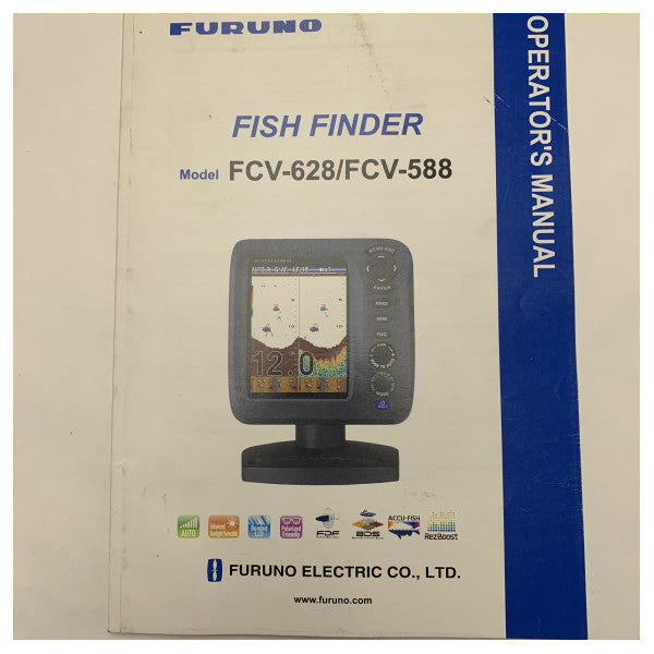 Furuno FCV-588 8,4-tommers fiskefinder i farver med RezBoost