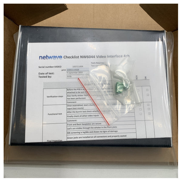 NetWave VDR Remote Video Capture Interface Module - NW6044