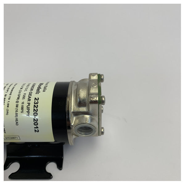 Pompe de transfert de carburant électrique Jabsco Junior Gear Puppy 12V - 23220-2012