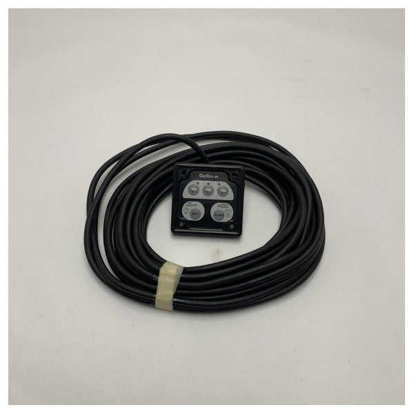 Panel sterowania z 3 wycieraczkami Gallinea z funkcją mycia i wyłącznikiem czasowym - 03030139